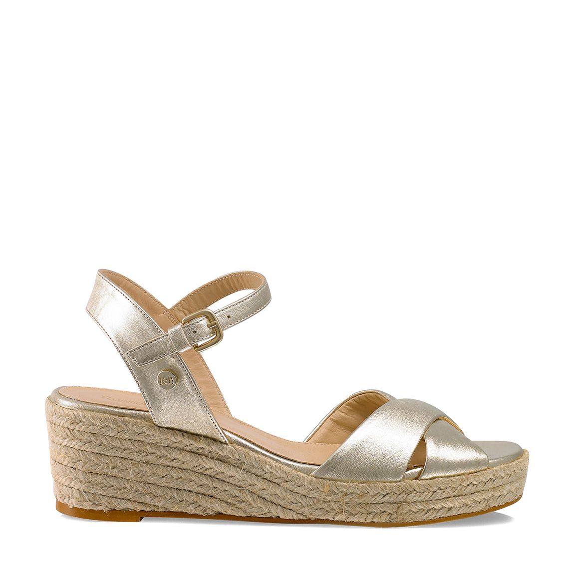 Gold Gelato Crossover Jute Wedge main product photo