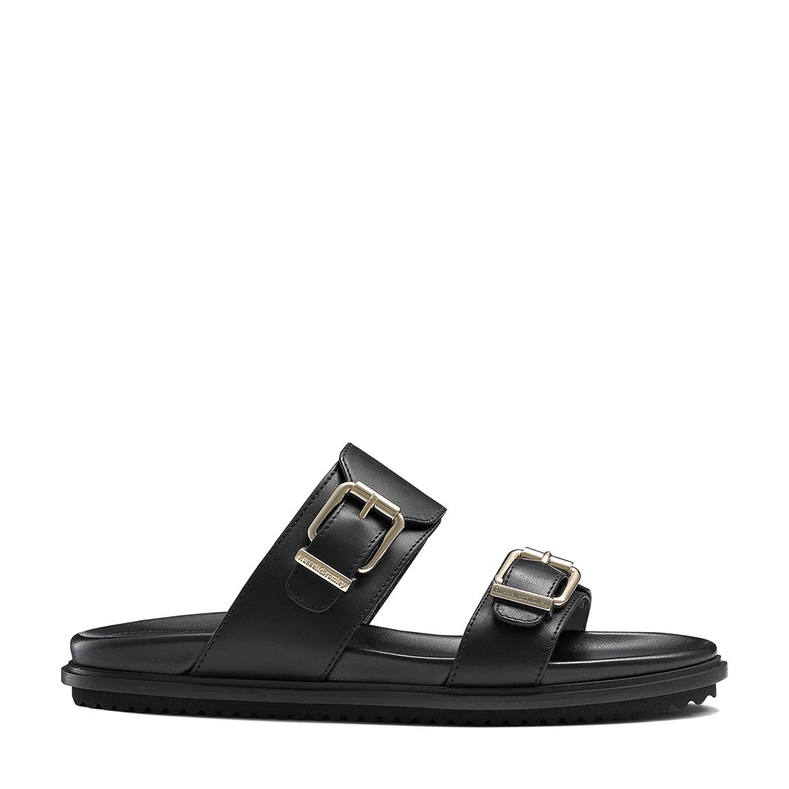 Black Isand Double Buckle Sandal main product photo