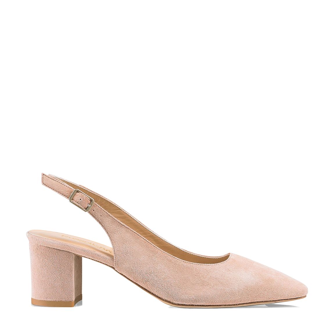Blush Suede Impulse Slingback Courts main product photo