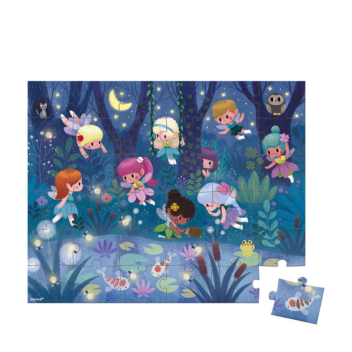Puzzle Fairies And Waterlilies main product photo