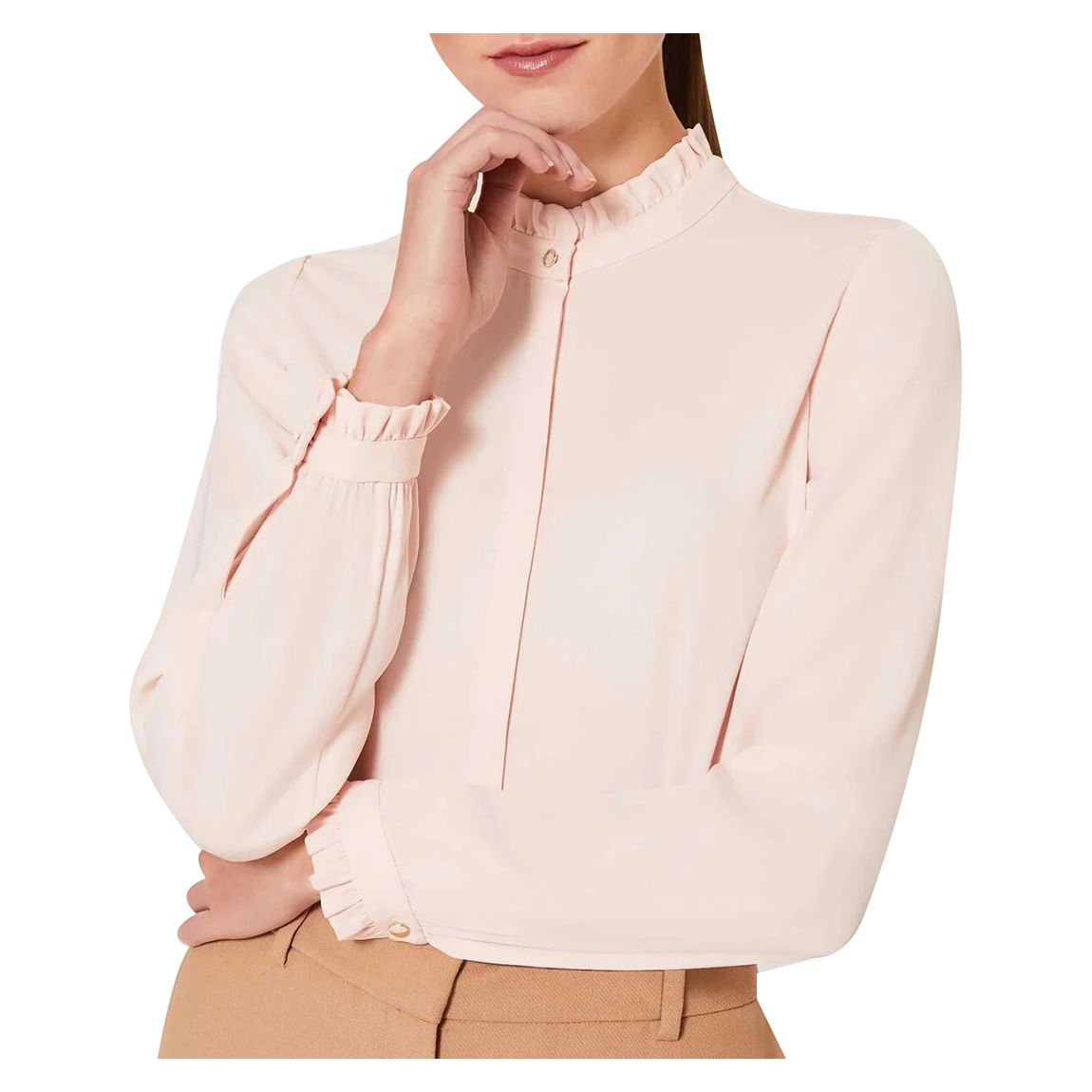 Pale Pink Tina Blouse main product photo