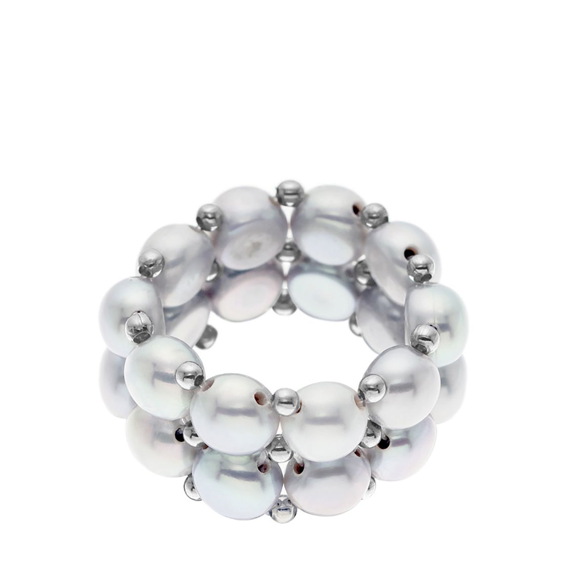 Grey Pearl Ring main product photo