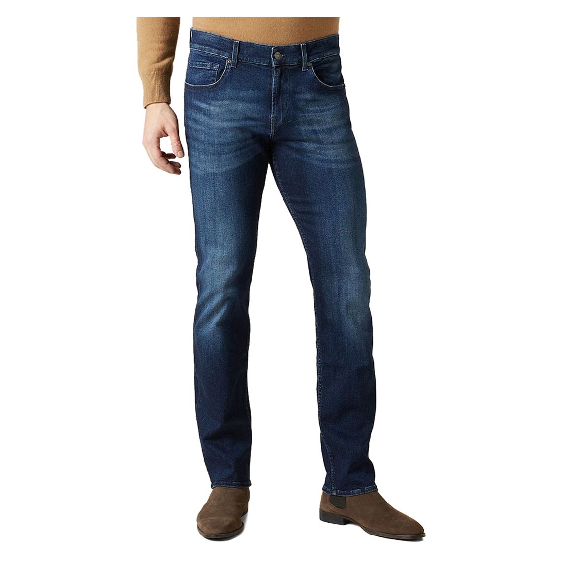 Dark Blue Slimmy Comfort Luxe Stretch Jeans main product photo