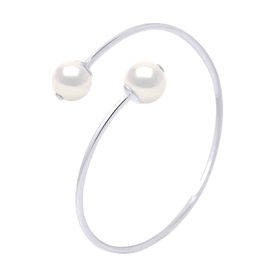 Natural White Freshwater Pearl Prestige Bangle main product photo