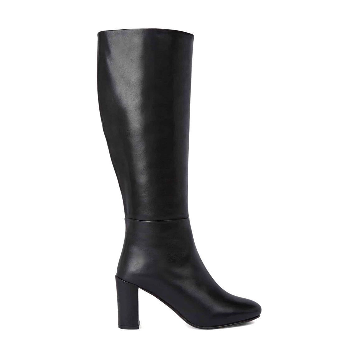 Black Anastasia Knee Boots main product photo
