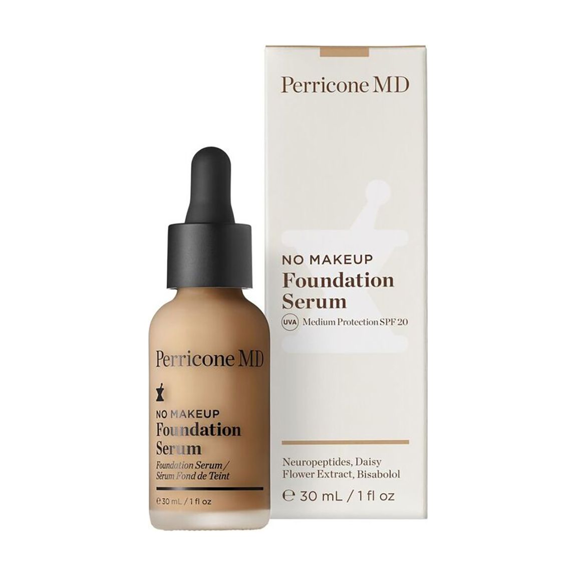 No Makeup Foundation Serum Nude 30ml main product photo