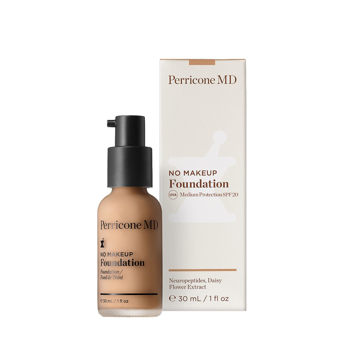 No Makeup Foundation Serum Beige 30ml main product photo