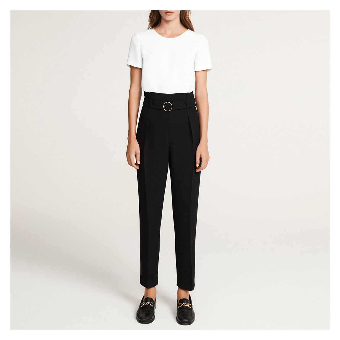 White/Black Jila Jumpsuit main product photo