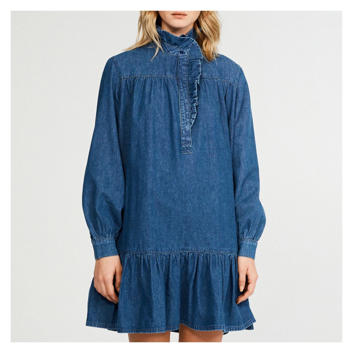 Denim Rainebis Cotton Dress main product photo