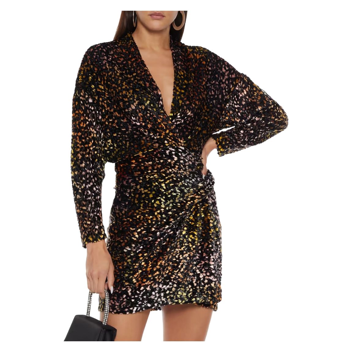 Multi Mielan Silk Blend Dress main product photo