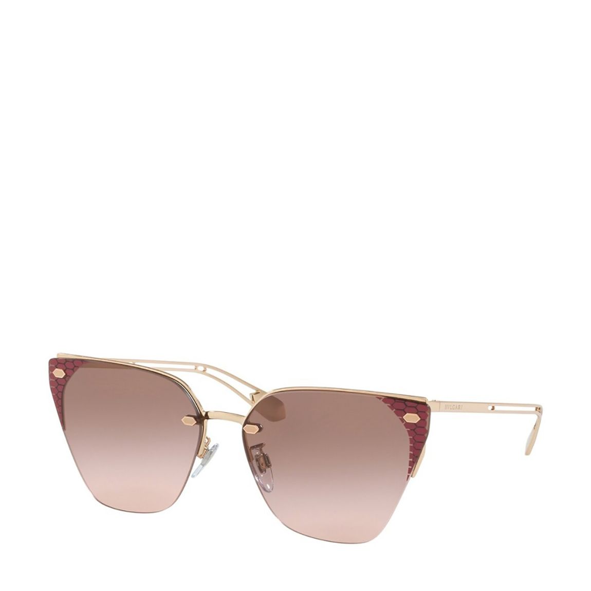 Women's Bvlgari Gold Sunglasses 63mm main product photo