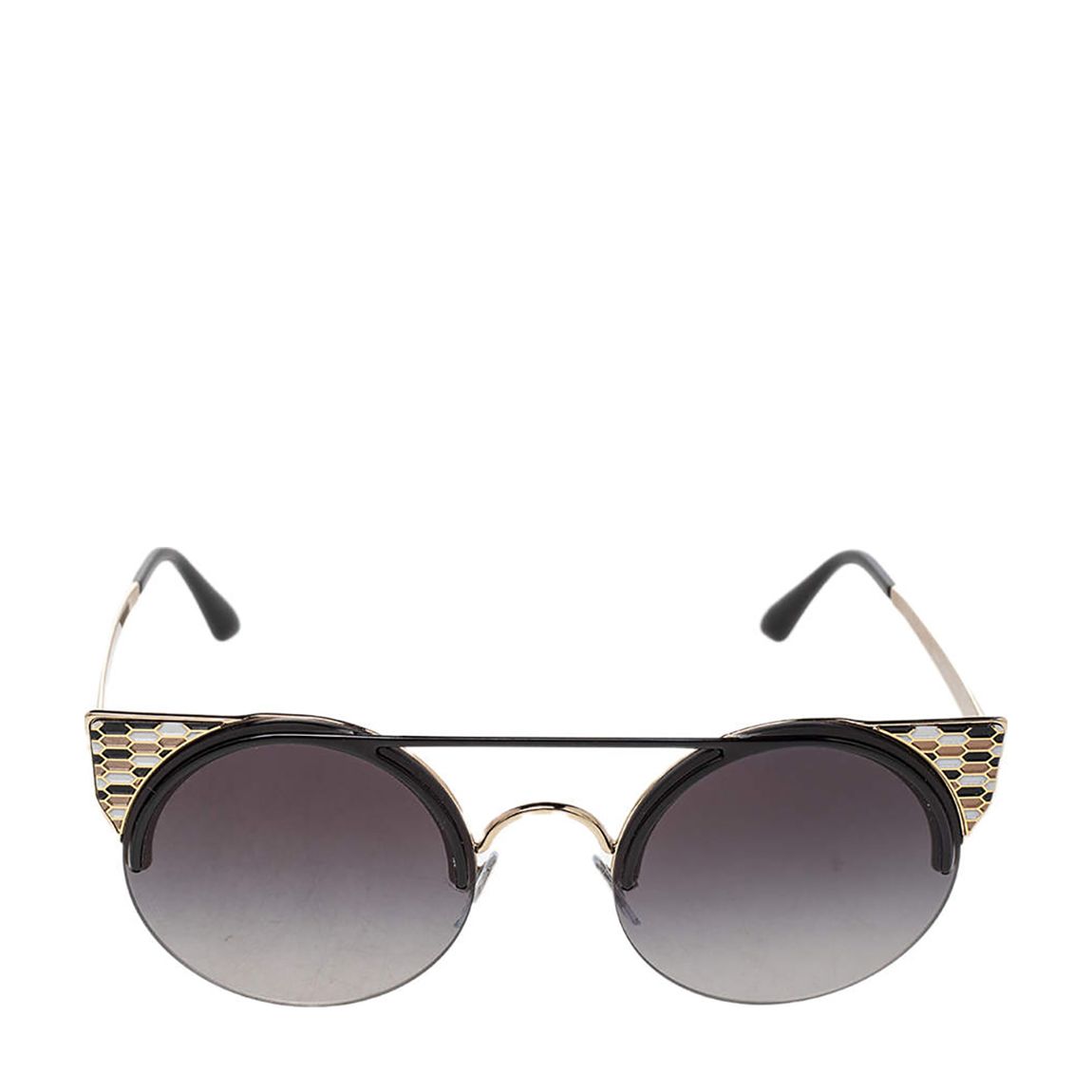 Bvlgari Women's Sunglasses BV6115 Pale Gold/Dark Blue Lens main product photo