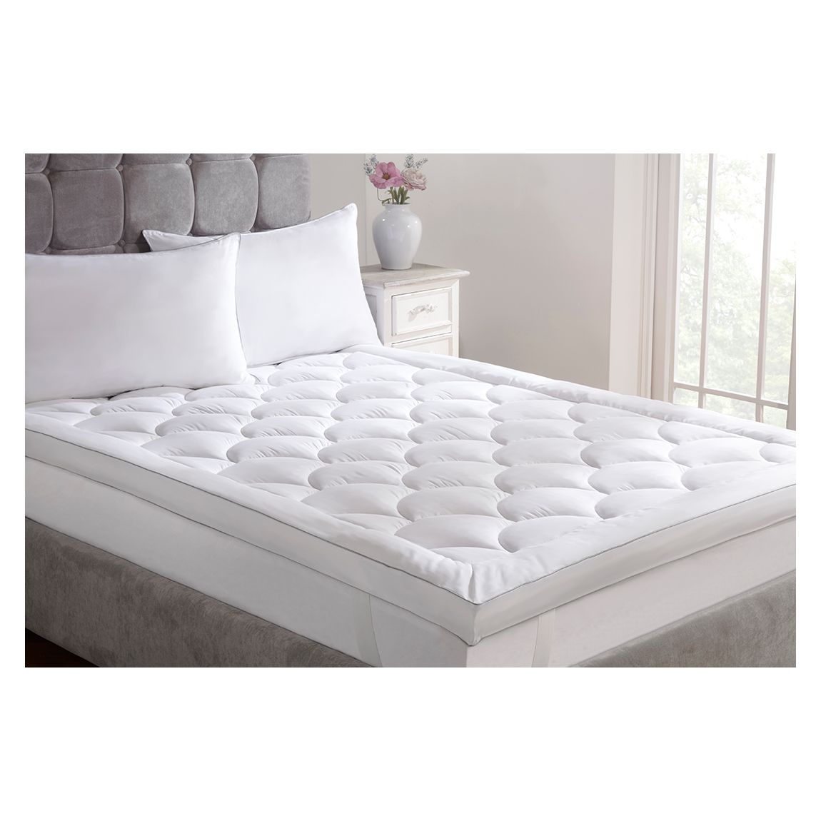 Hotel Collection Silk Super King Mattress Enhancer main product photo