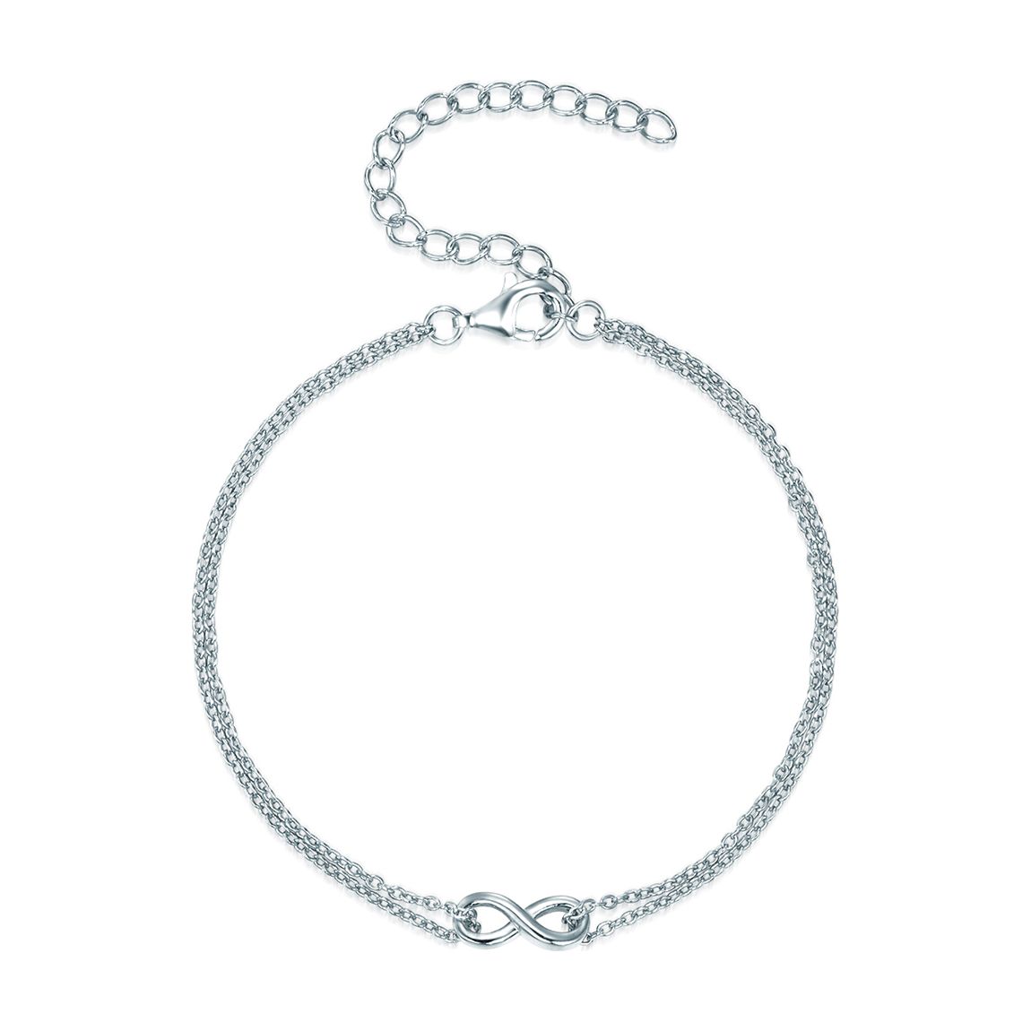 Silver Infinity Bracelet main product photo