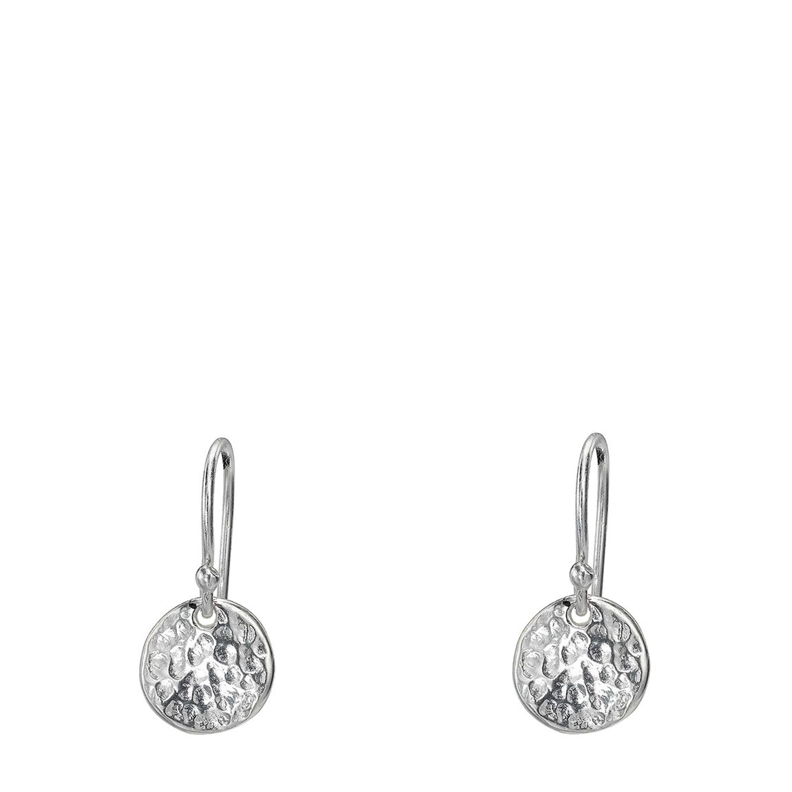 Silver 10mm Disc Nomad Earrings main product photo