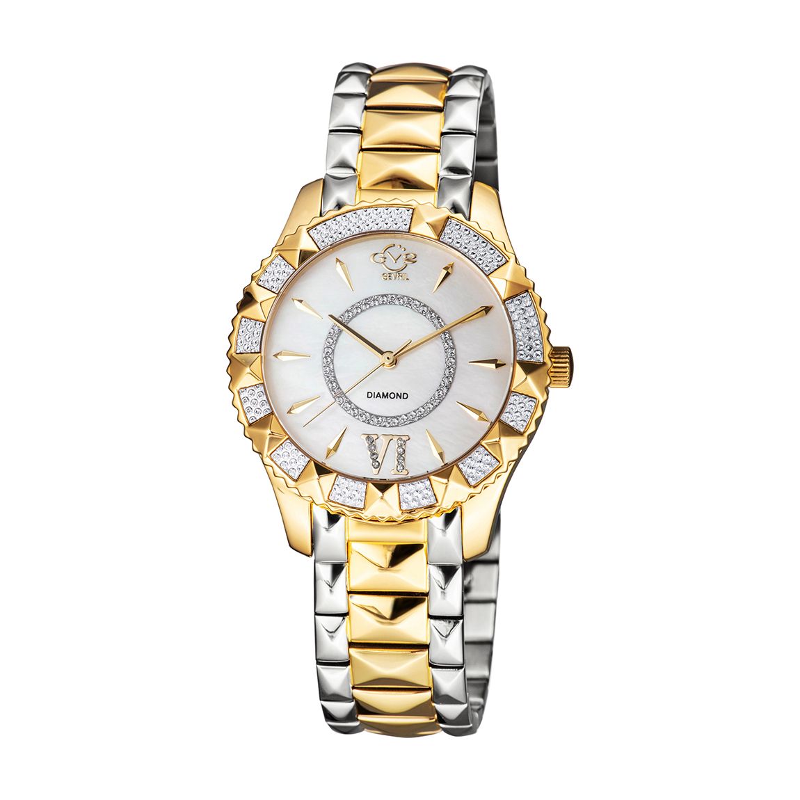 Women's Gold Gevril Venice Diamond Watch main product photo