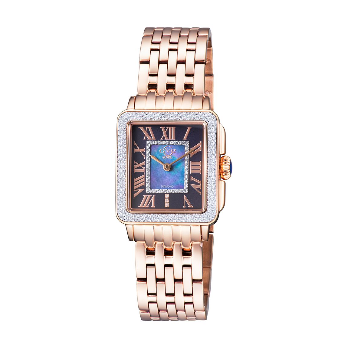 Women's Rectangle Rose Gold Case main product photo