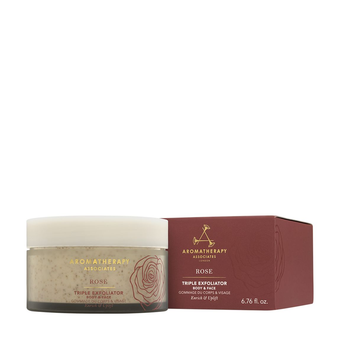 Rose Triple Exfoliator 200ml main product photo