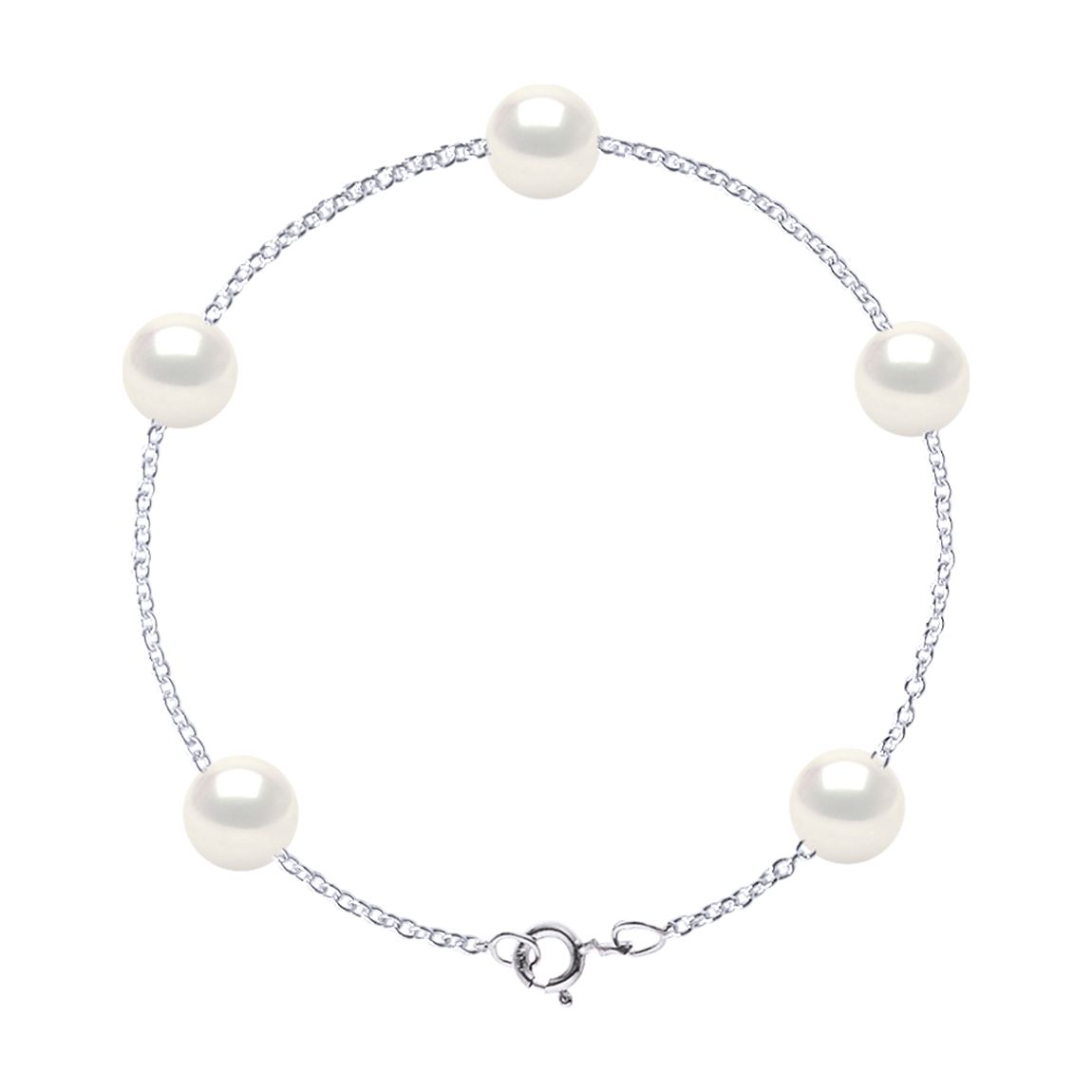 White Freshwater Pearl Bracelet main product photo