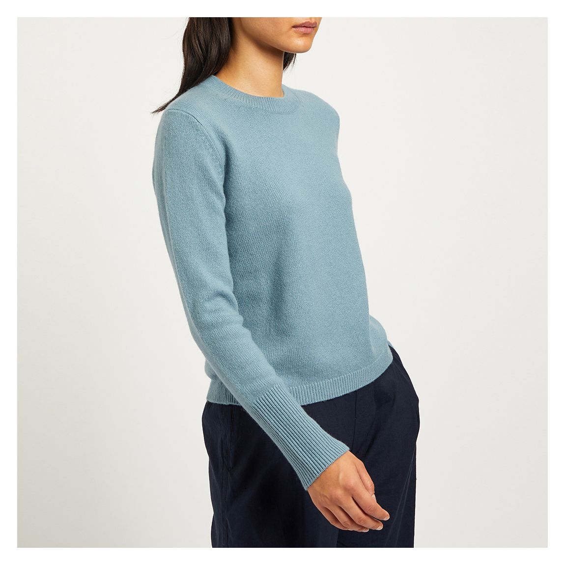 Mid Blue Cashmere Blend Jumper main product photo
