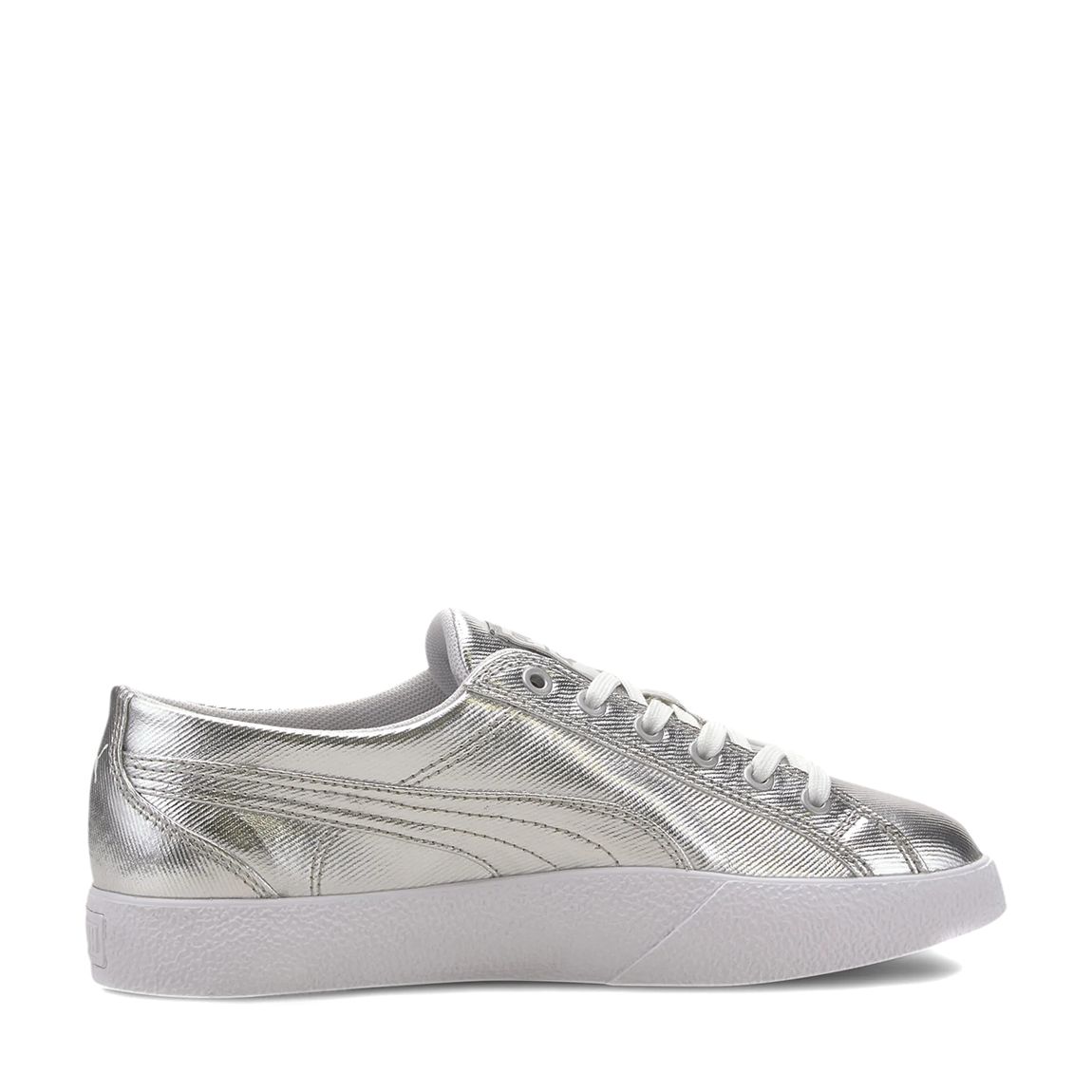 Silver Metallic Love Trainers main product photo