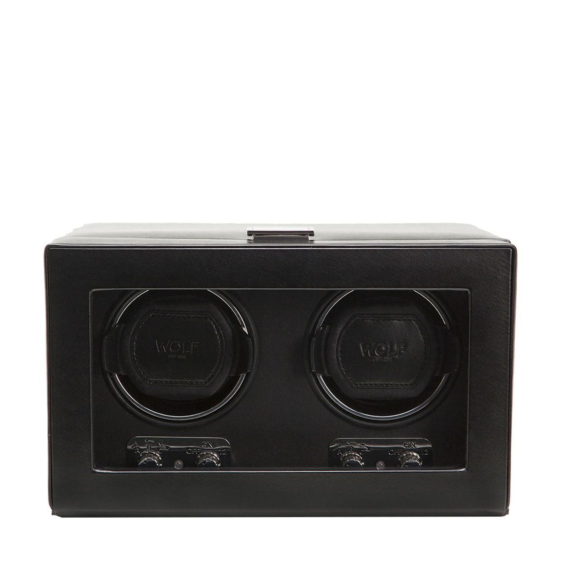 Black Heritage Vegan Leather Double Winder main product photo