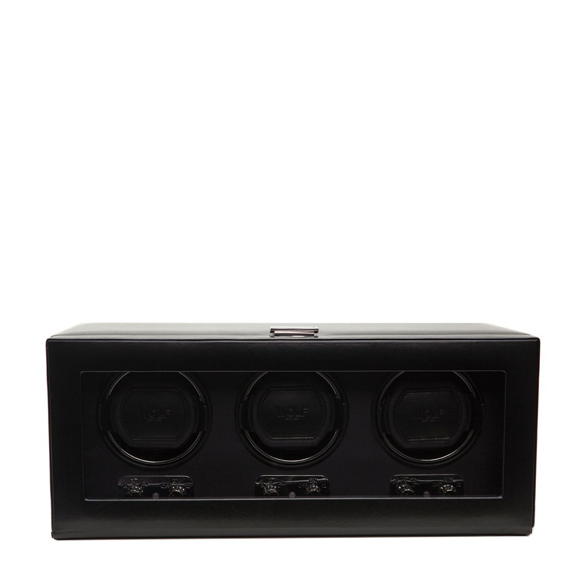 Black Heritage Vegan Leather Triple Winder main product photo