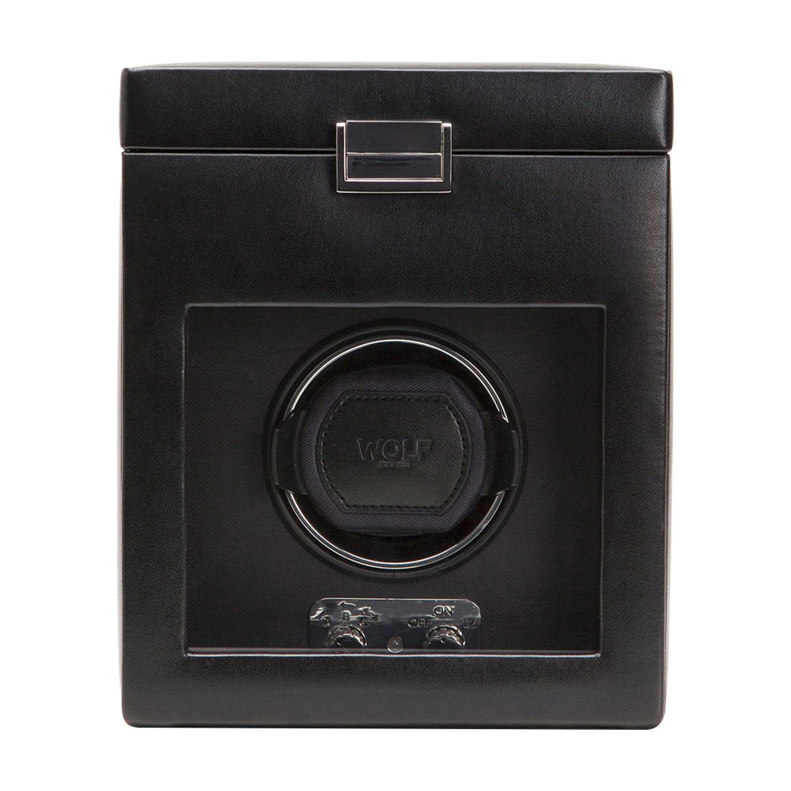 Black Heritage Vegan Leather Single Winder / Storage main product photo