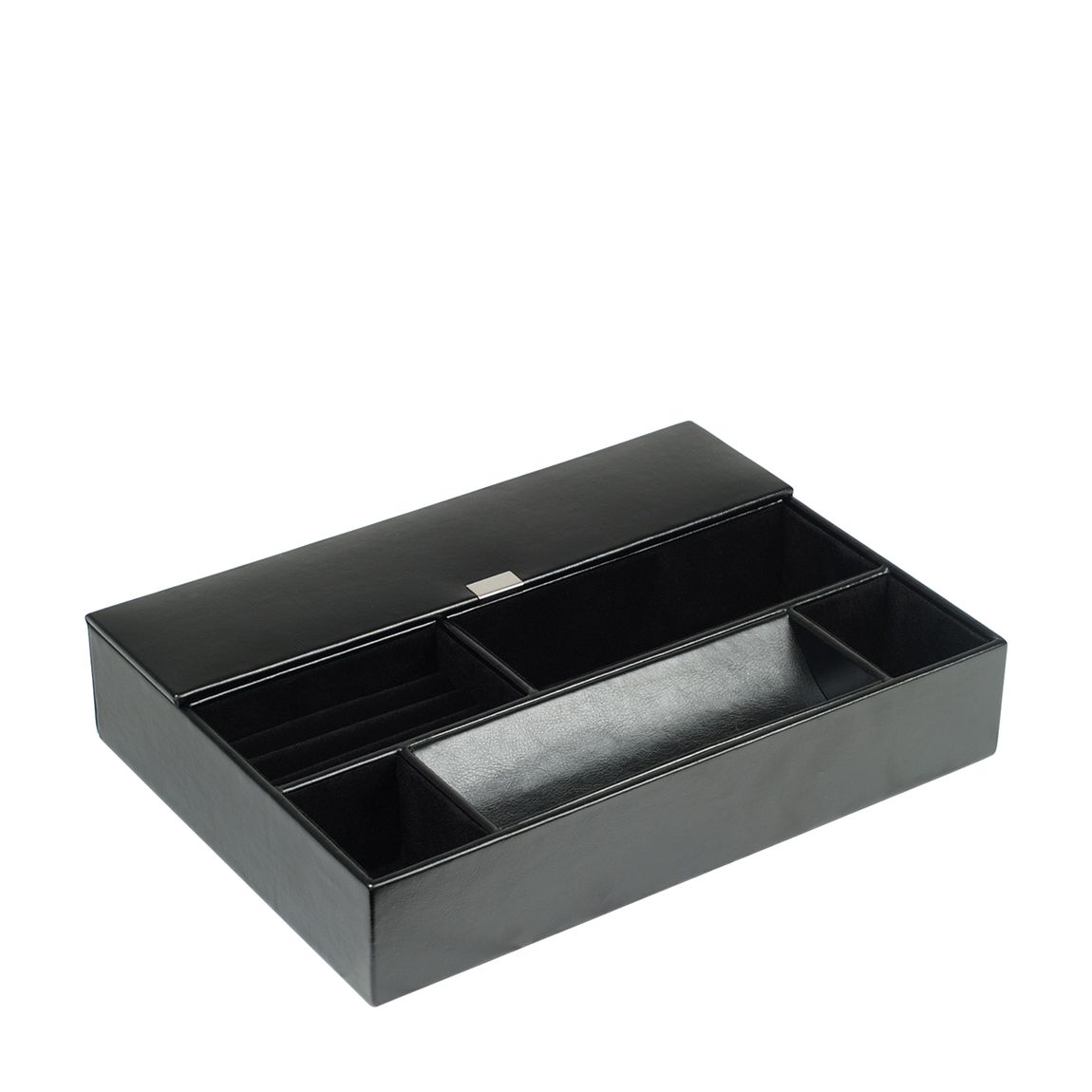 Black Heritage Vegan Leather Valet Tray main product photo