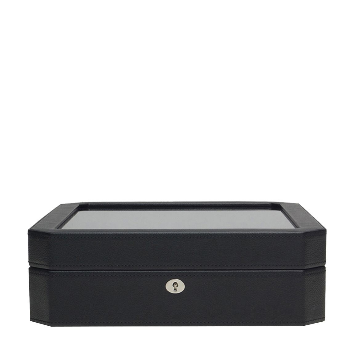 Black Windsor Vegan Leather 15 Piece Watch Box main product photo