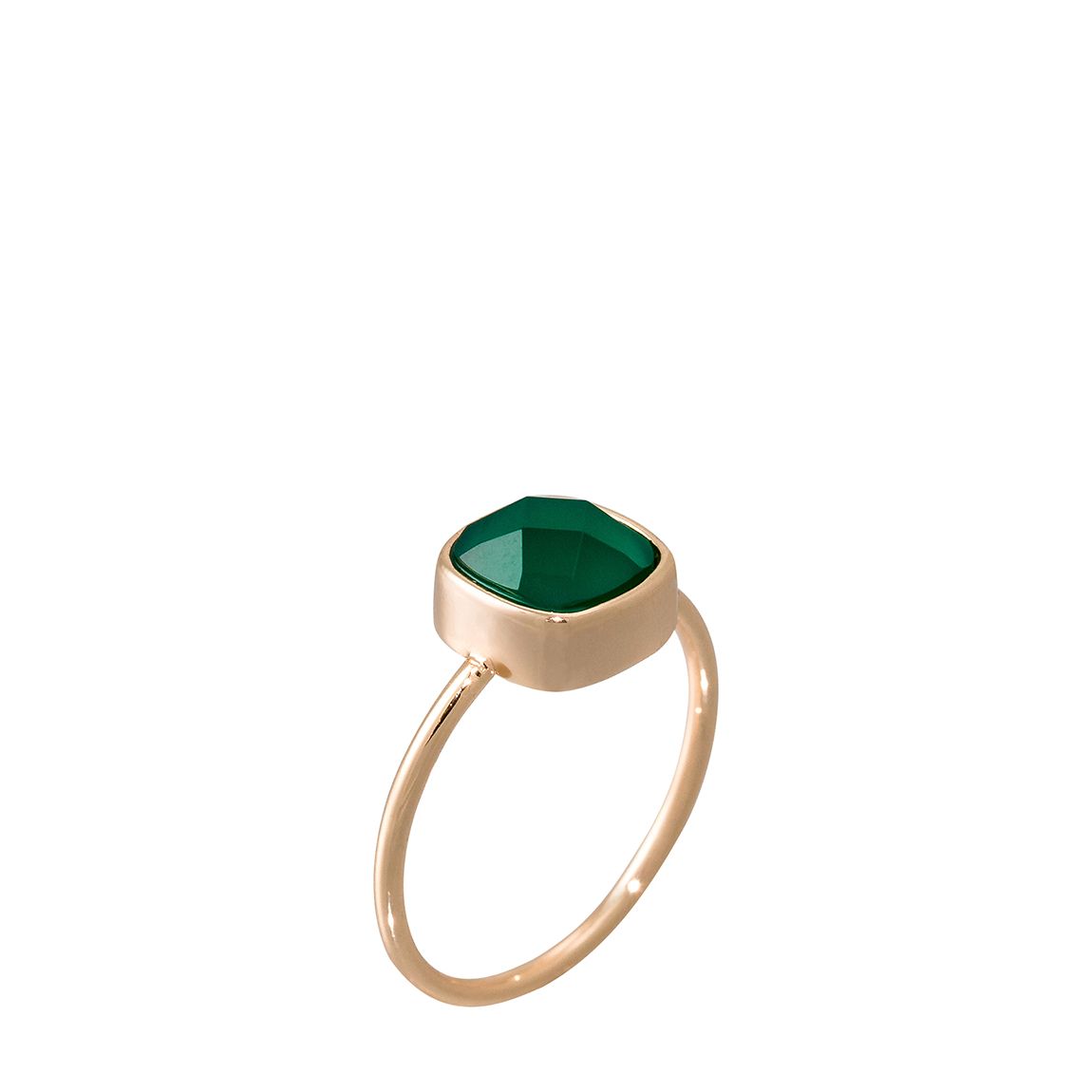 Green Agate Ella Ring main product photo