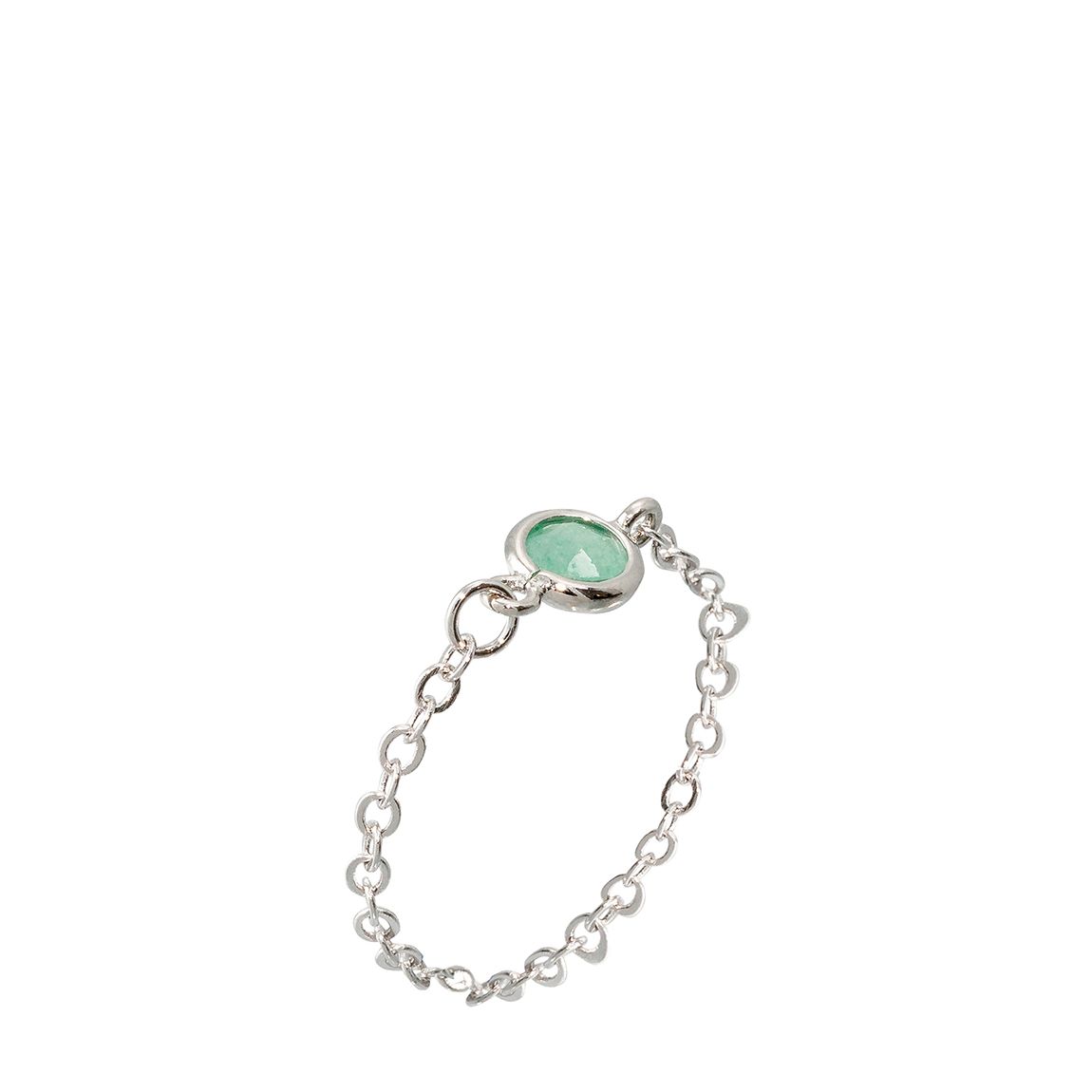 Bague "Léa" Aventurine verte (-2 tailles) main product photo