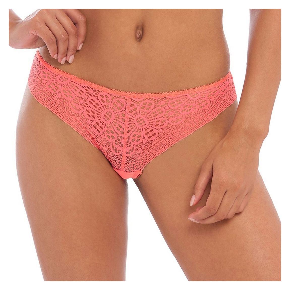 Hot Coral Erin Brazilian Brief main product photo