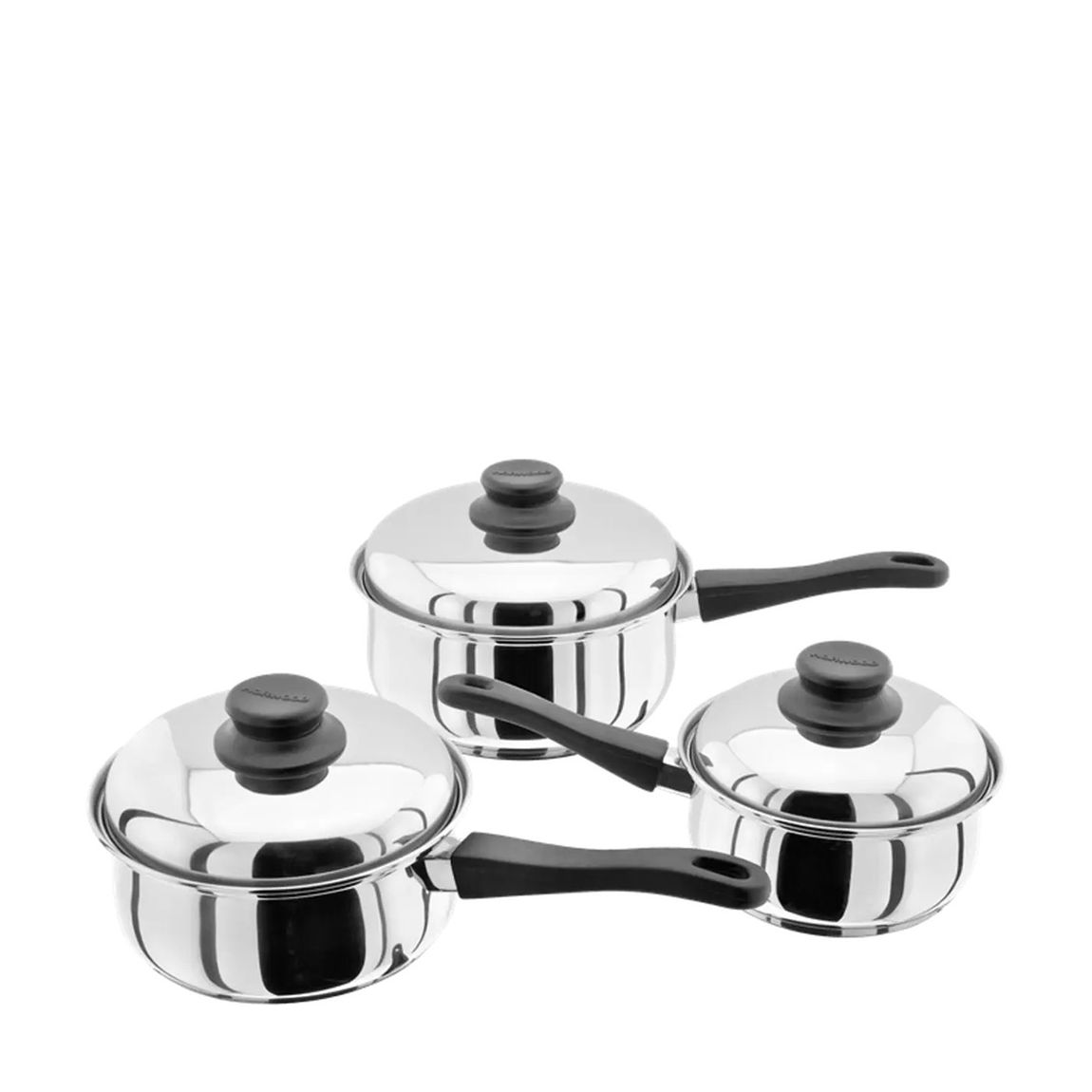 3 Piece Saucepan Set main product photo