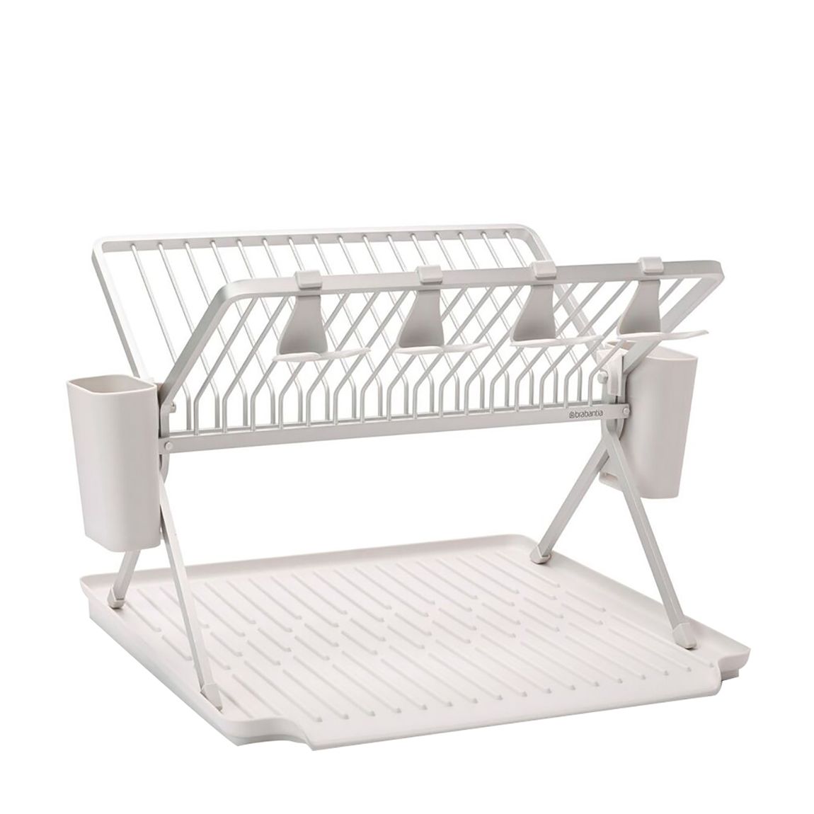 Large White SinkSide Foldable Dish Rack main product photo