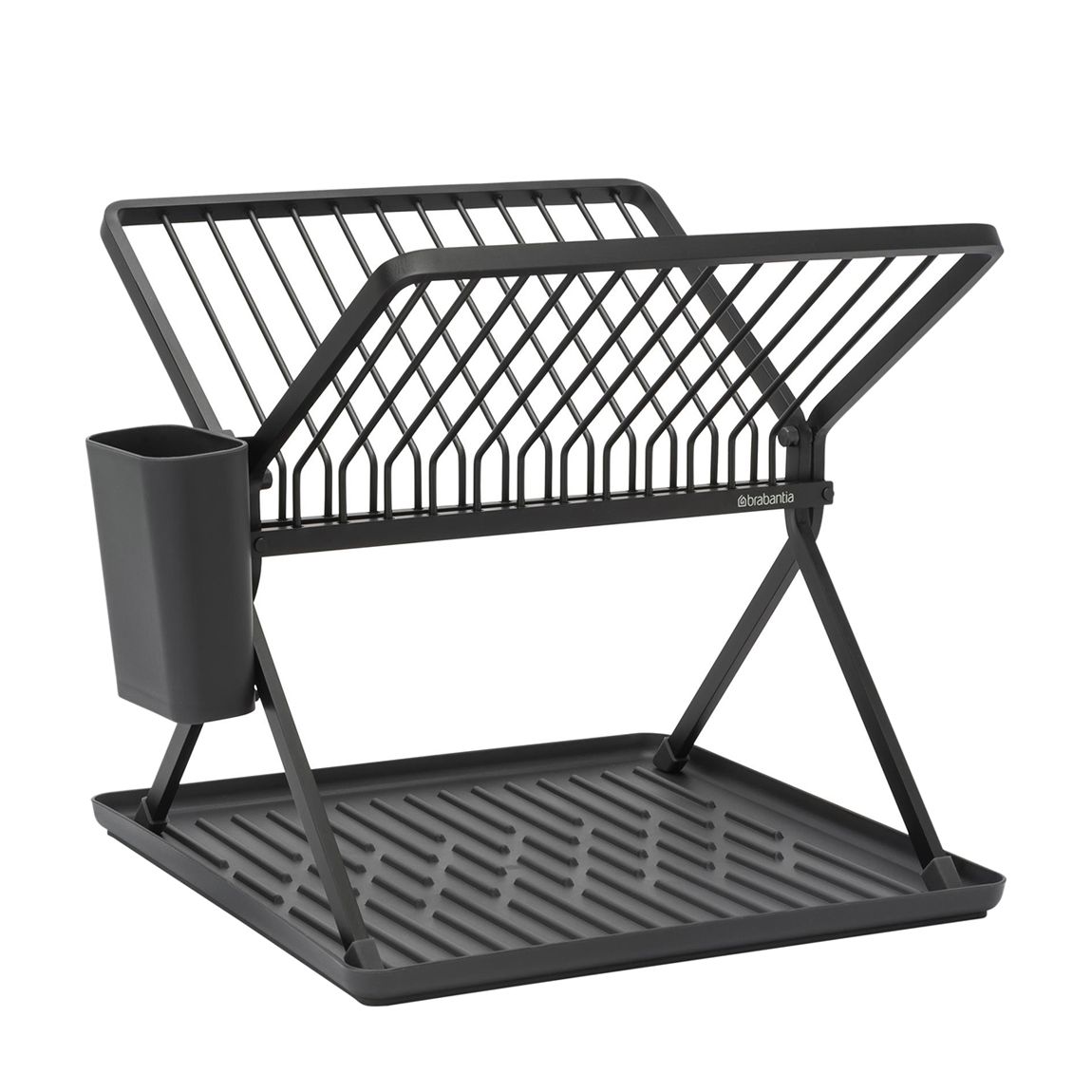 Black SinkSide Foldable Dish Rack main product photo
