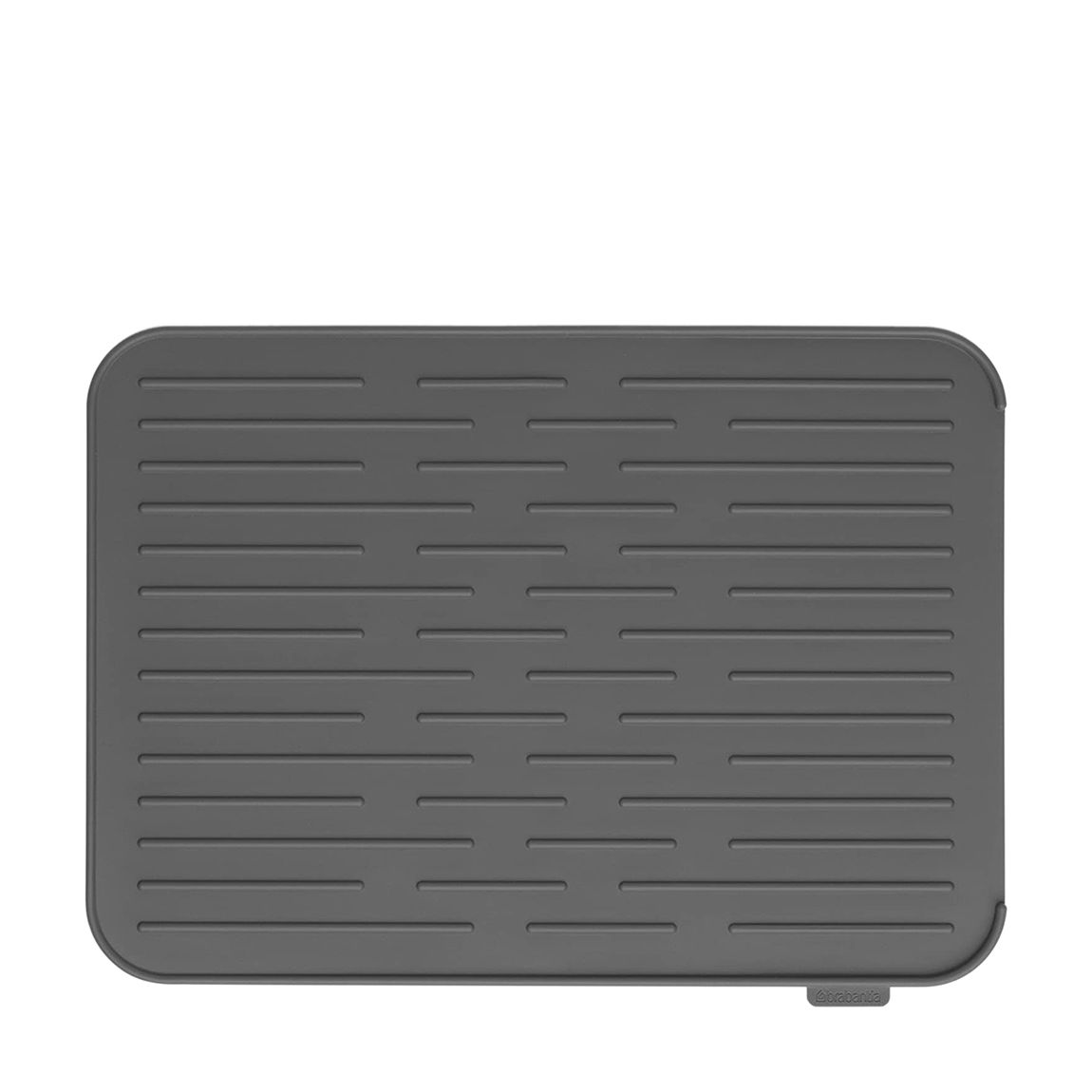 Black SinkSide Silicone Dish Drying Mat main product photo