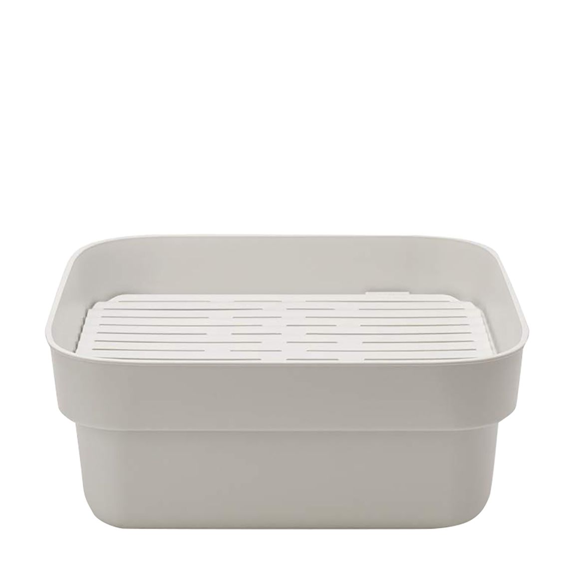 White SinkSide Washing Up Bowl with Drying Tray main product photo