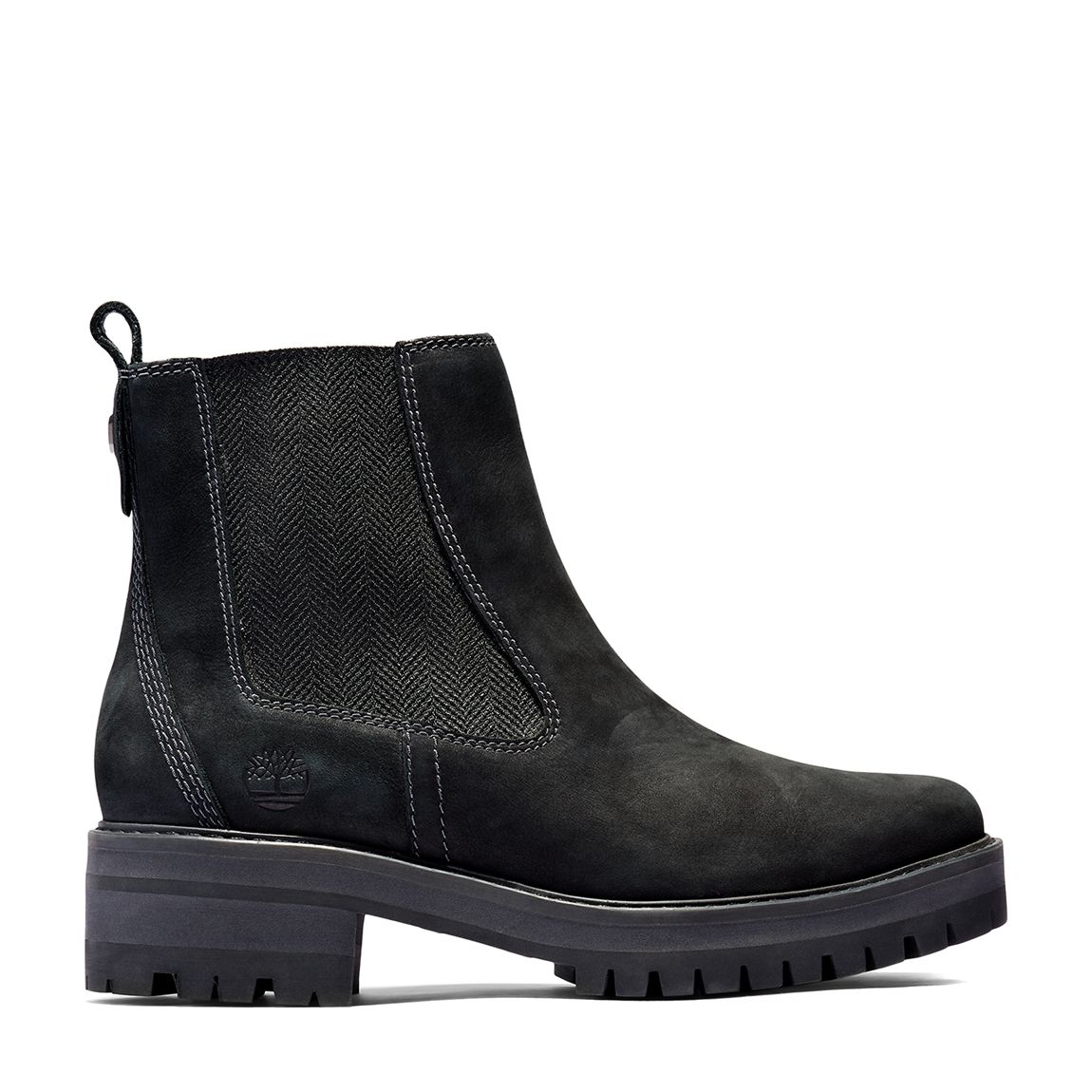 Black Leather Courmayeur Valley Chelsea main product photo