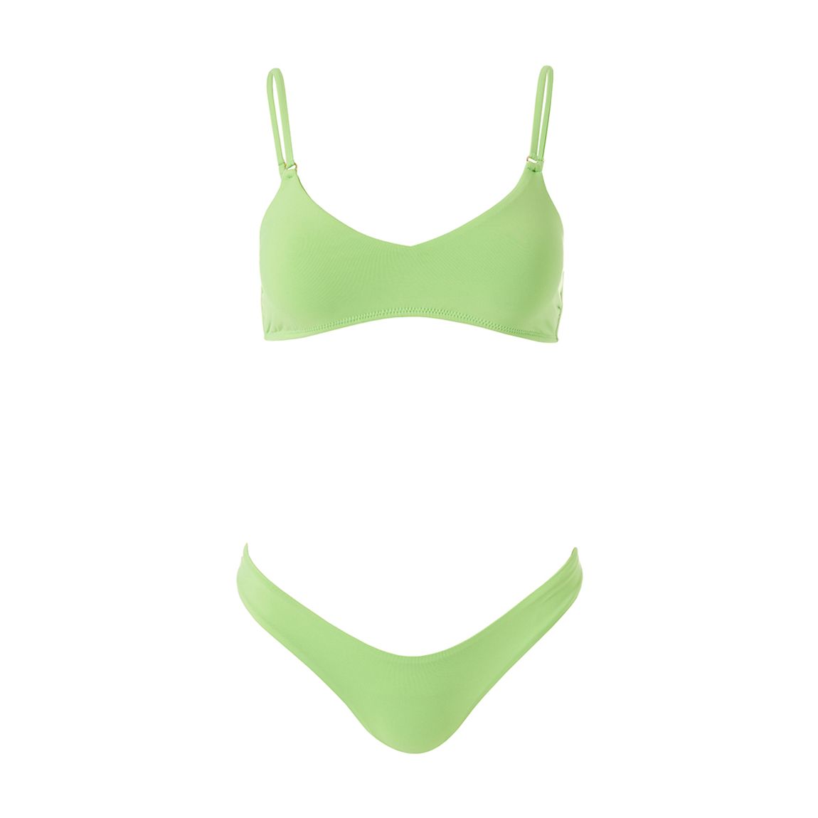 Lime Vienna Bikini Top main product photo