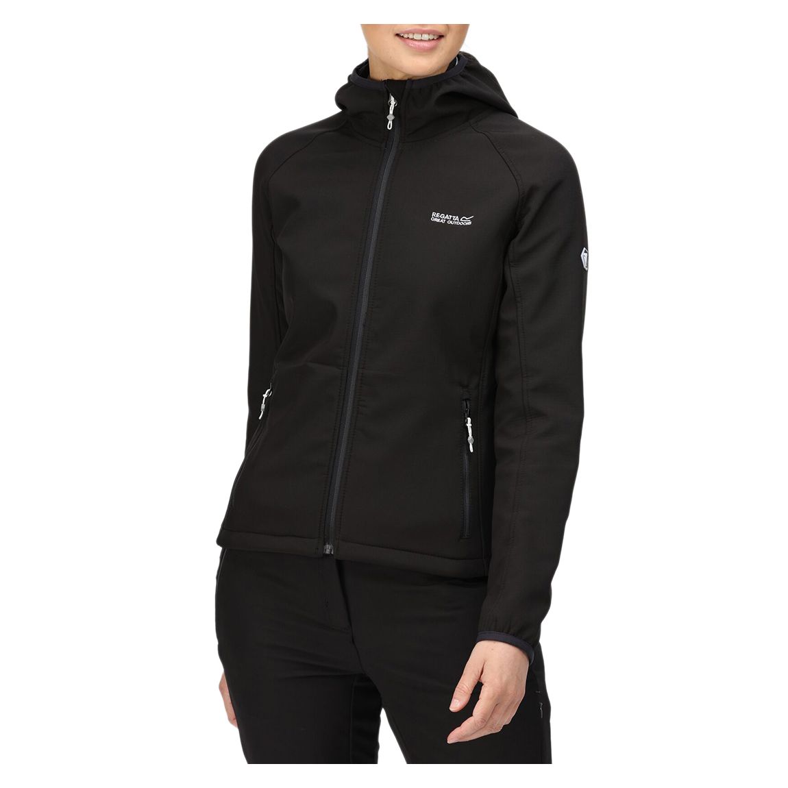 Black Waterproof Softshell Jacket main product photo