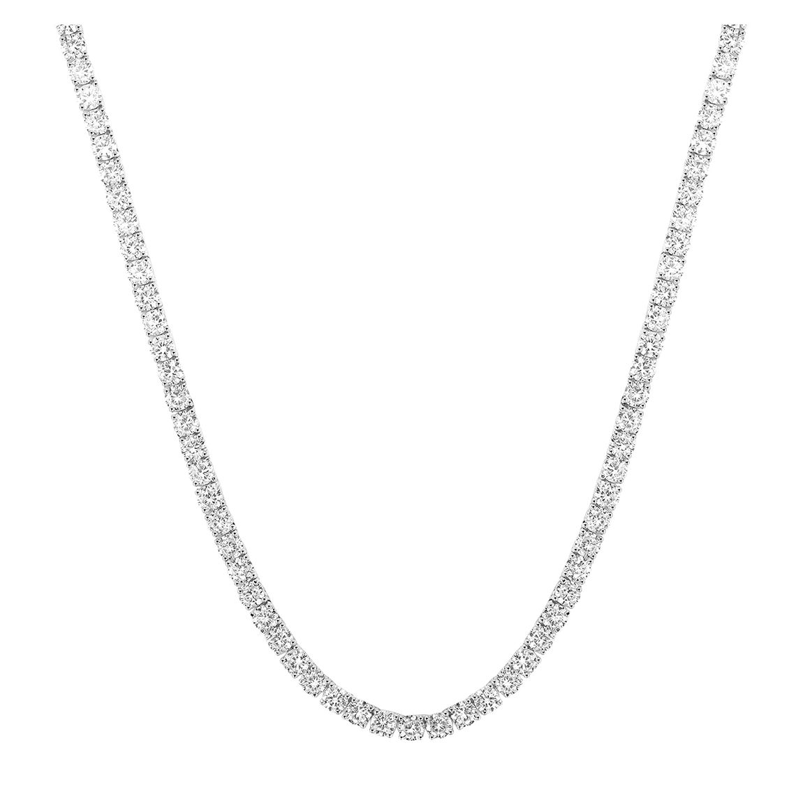 Silver Cz Necklace main product photo