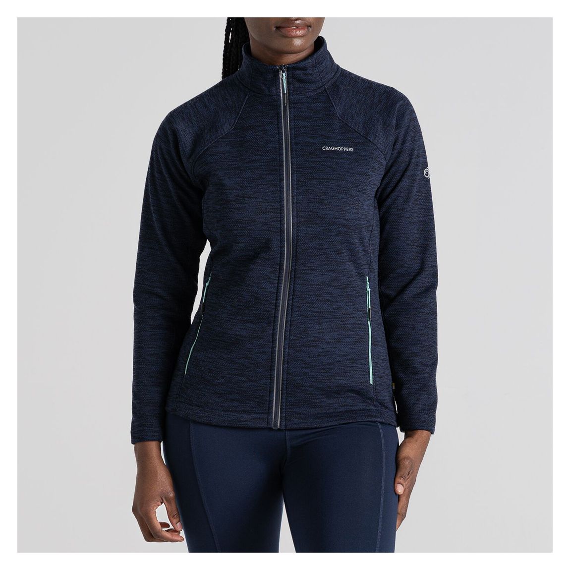 Navy Full Zip Fleece main product photo
