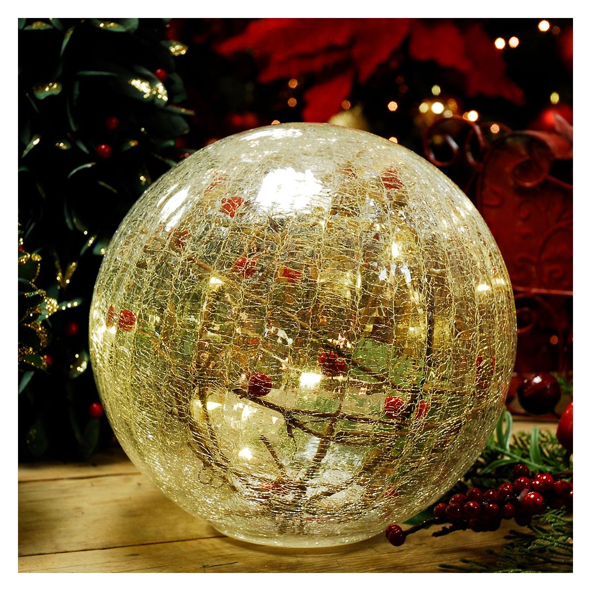 Crackle Effect Berries Inside Ball main product photo