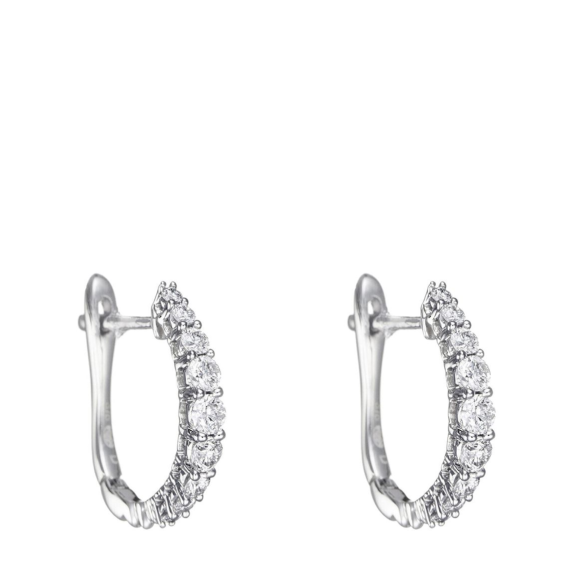 Silver Euphoria Diamond Earrings main product photo