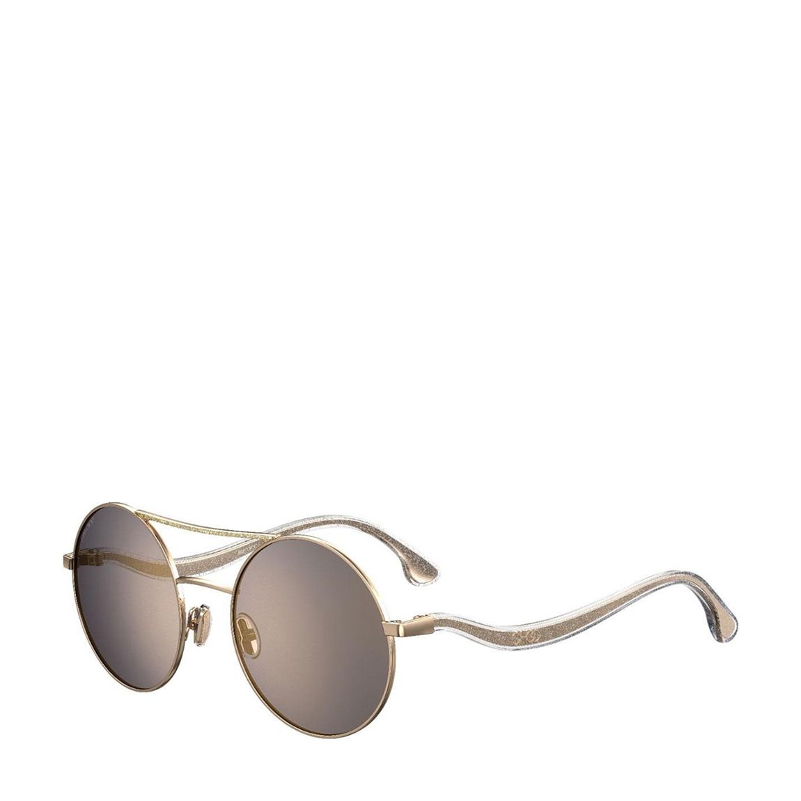 Women's Gold Jimmy Choo Sunglasses 54mm main product photo