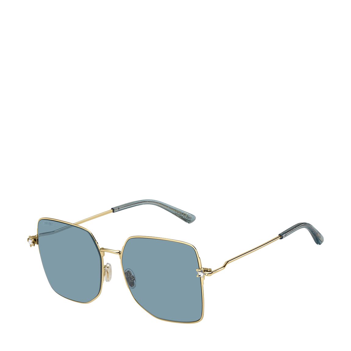 Women's Gold Jimmy Choo Sunglasses 58mm main product photo