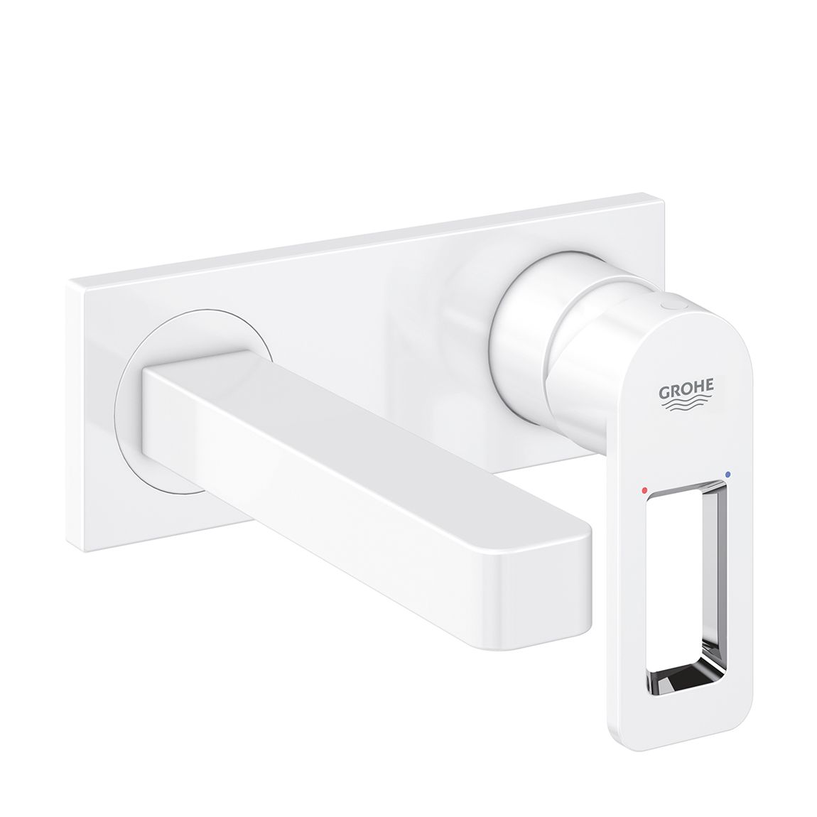 Quadra 2-h basin wall mounted main product photo