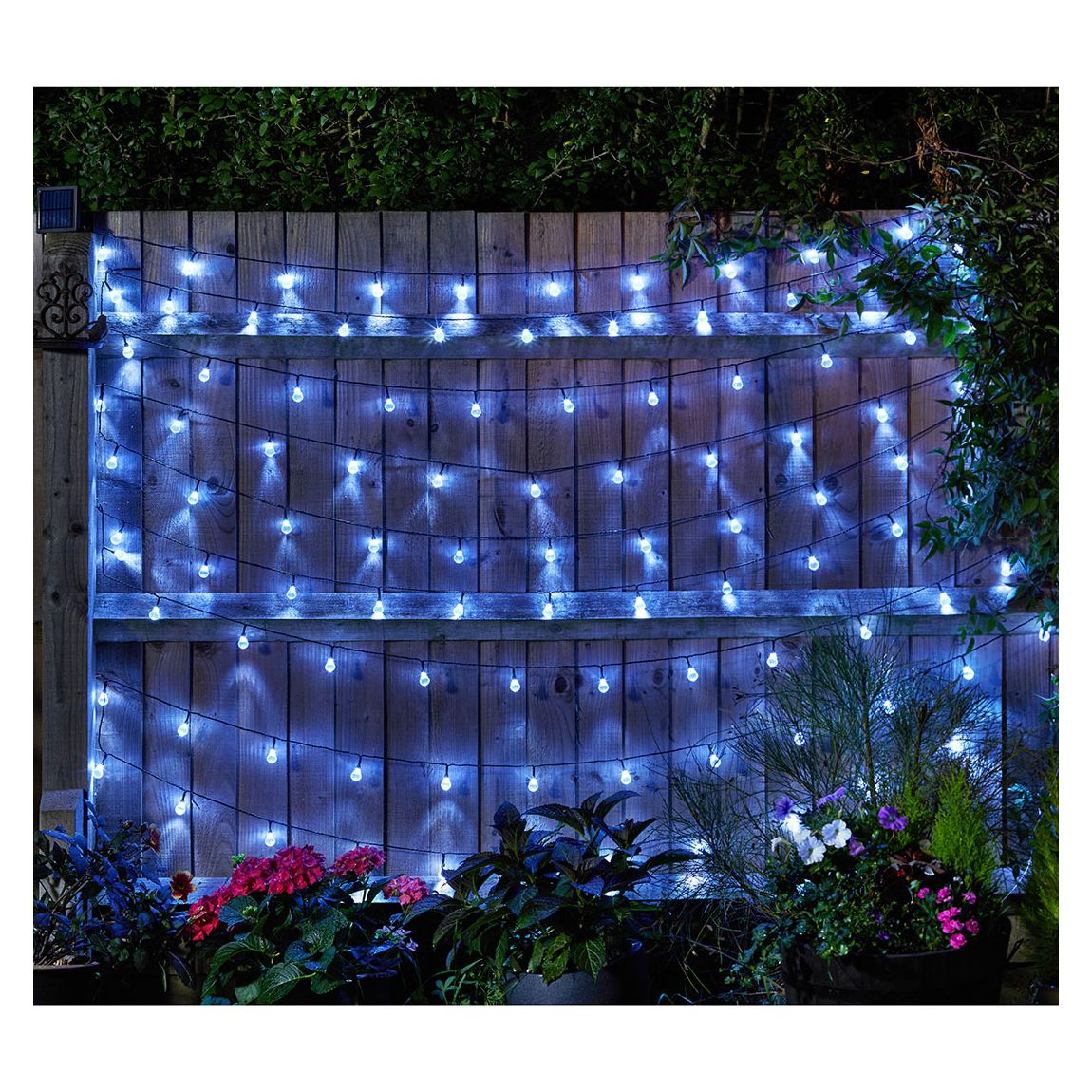 100 Super Bright Solar Orb Lights 15L main product photo