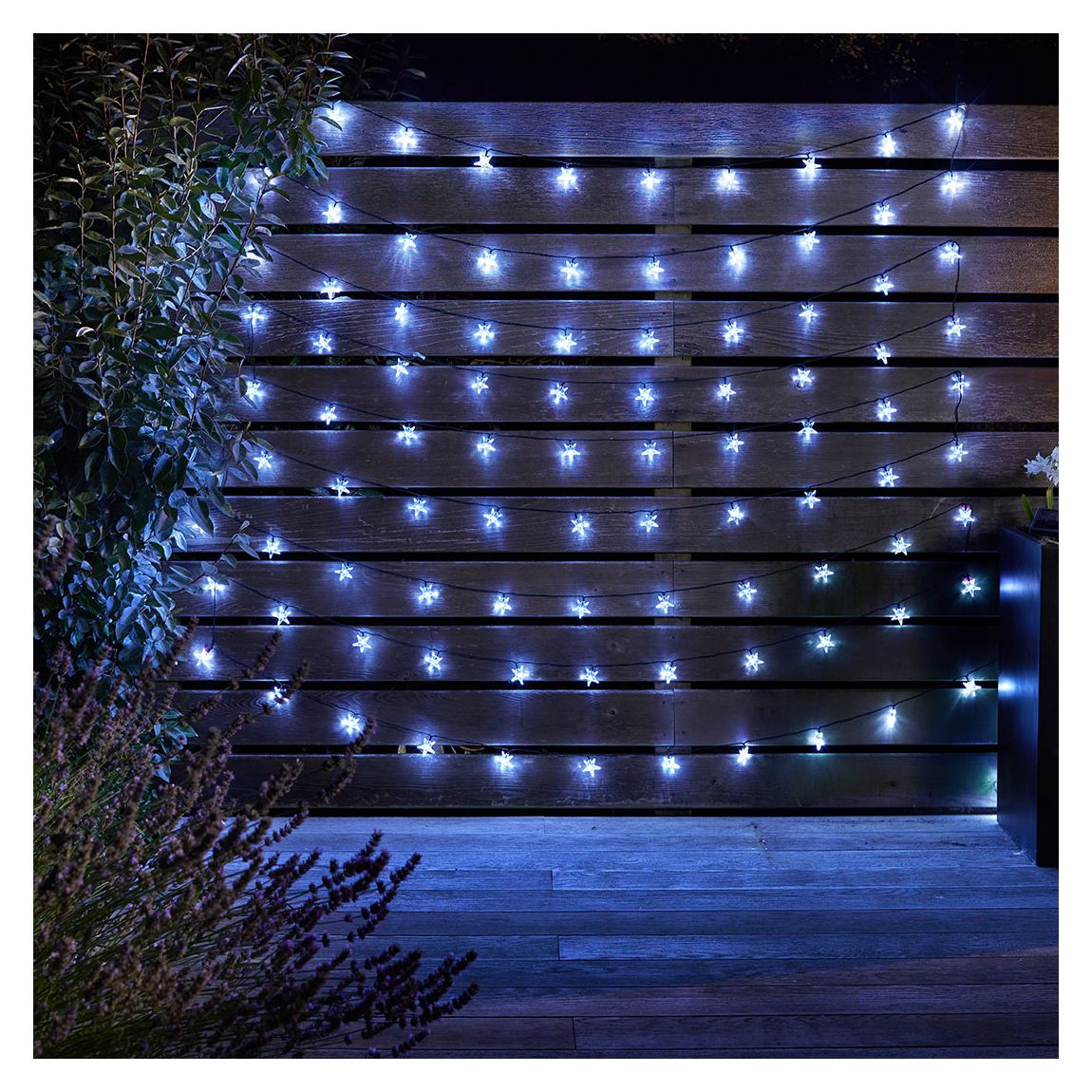 100 Super Bright Solar Star Lights 15L main product photo